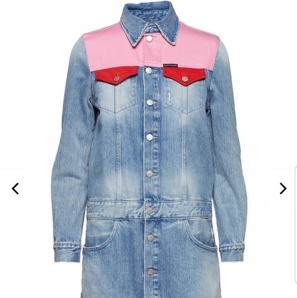 Calvin Klein Jean dress medium - Picture 2 of 5